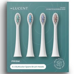 B�rstenk�pfe f�r Lucent Prism Sonic Eltandb�rste Multicolor - 4 Stk.