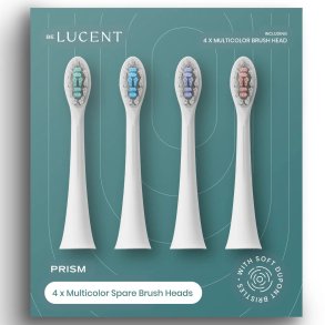 B�rstenk�pfe f�r Lucent Prism Sonic Eltandb�rste Multicolor - 4 Stk.