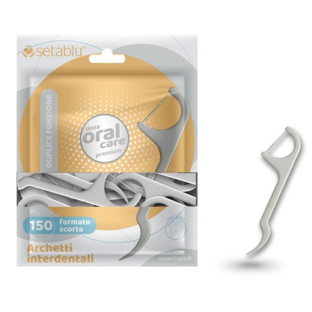 Arceaux de fil dentaire SETABLU Oral Care Arch Arceaux de fil dentaire � 150 pcs.