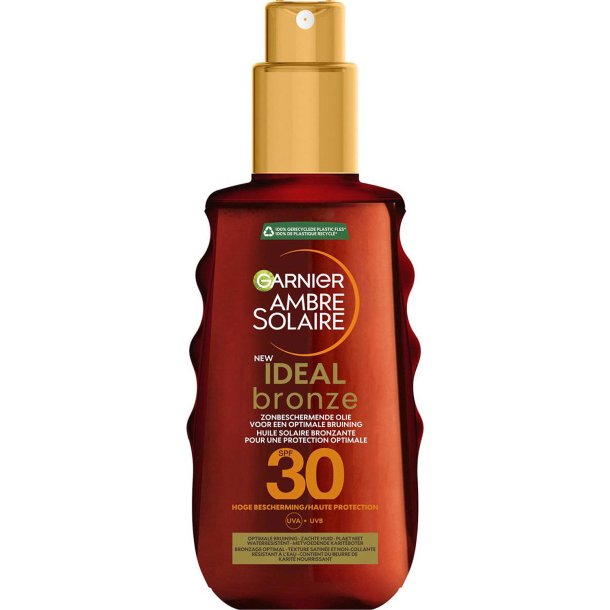 Garnier Ambre Solaire Ideal Bronze SPF30 � Beskyttende solspray med E-vitamin 150 ml