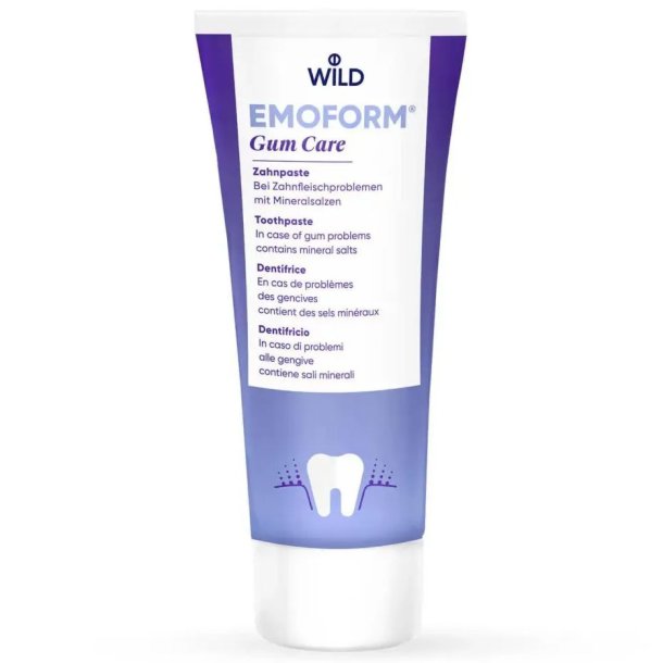 Wild Emoform Gum Care  Zahnpasta ffcr die te4gliche Pflege des Zahnfleischs 75 ml