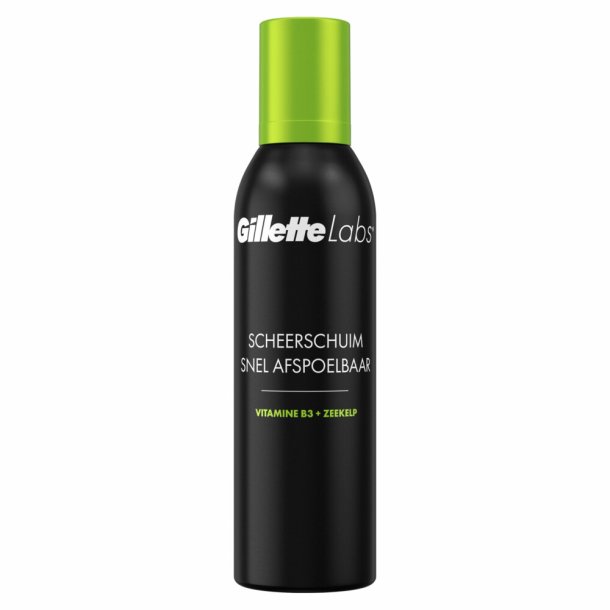 GilletteLabs Quick Rinse Rasierschaum  Vitamin B3 &amp; Tangextrakt 240 ml