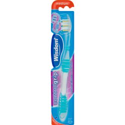Wisdom Controgrip Medium Tannbørste  Ergonomisk grep &amp; Interdental børstehår