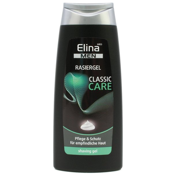 Elina Men Classic Care Barbergel for sensitiv hud � 200 ml