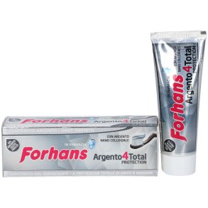 FORHANS Argento 4Total Protection � Tandpasta med kolloidalt s�lv og fluor (75 ml)