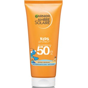 Garnier Ambre Solaire Kids Protect+ Solkräm SPF 50+  100 ml