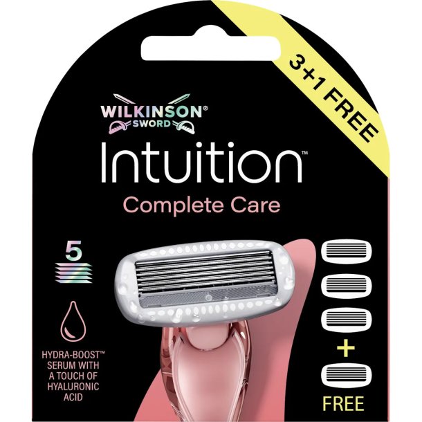 Wilkinson Sword Intuition Complete Care  Scheermes met 4 scheermesjes