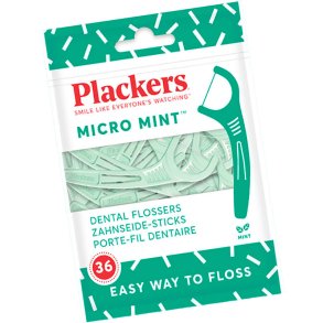 Plackers Micro Mint Dental Flossers � 36 kpl hammaslankakaaret