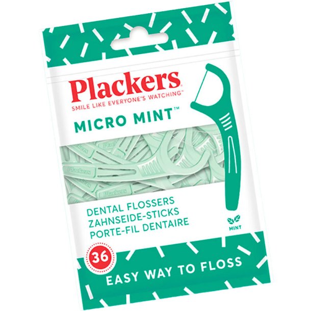 Plackers Micro Mint Dental Flossers � 36 kpl hammaslankakaaret