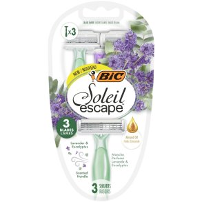 BIC Soleil Escape Lavender & Eucalyptus Engangsskrabere � 3 stk.