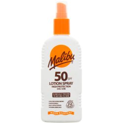 Malibu Sun Spray solaire SPF 50 High Protection � 200 ml