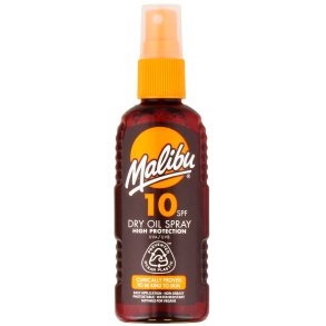 Malibu Sun Dry Oil Spray SPF 10  100 ml