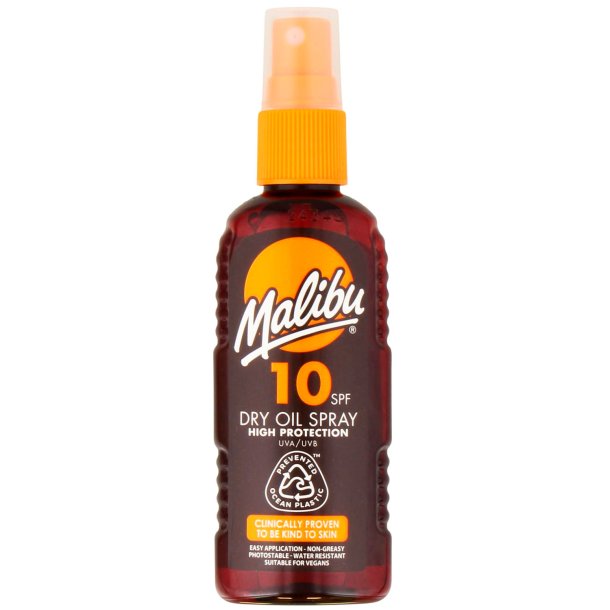 Malibu Sun Dry Oil Spray SPF 10  100 ml