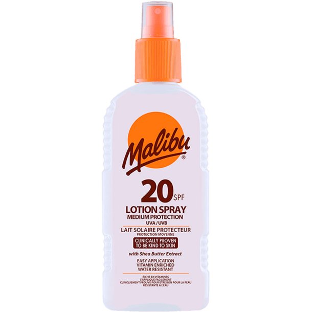 Malibu Sun Spray solaire SPF 20 Medium Protection  200 ml