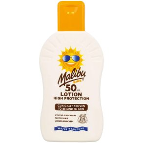 Malibu Kids Lotion SPF 50  hg solskydd fr barn, 200 ml