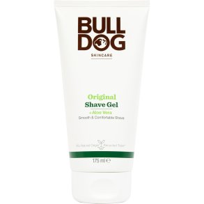 Bulldog Original Shave Gel med Aloe Vera � barbergel til en glat og behagelig barbering, 175 ml