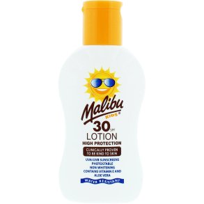 Malibu Kids Lotion SPF 30 � vattenresistent solkräm för barn, 100 ml