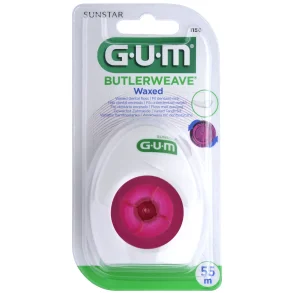 GUM Tandtrd Butlerweave Waxed Uden Smag