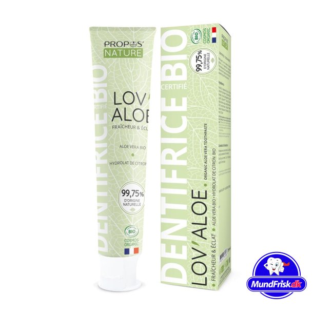 Ekologisk Aloe Vera Tandkrm Propos Nature LovAloe 75 ml.