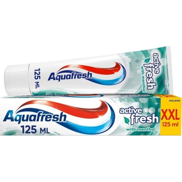 Aquafresh Tandpasta Active Fresh 125 ml.