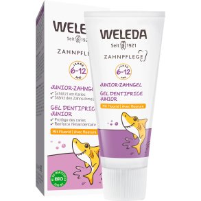 Weleda Junior Barntandkr�m Gel med Fluor (6-12 �r) � 50 ml