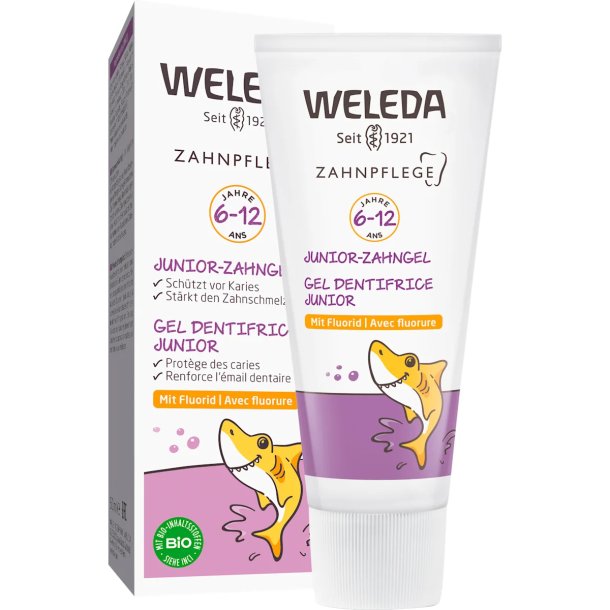 Weleda Junior Barntandkr�m Gel med Fluor (6-12 �r) � 50 ml