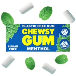 Chewsy Gum Menthol Purukumi xylitolilla � Sokeriton &amp; muoviton