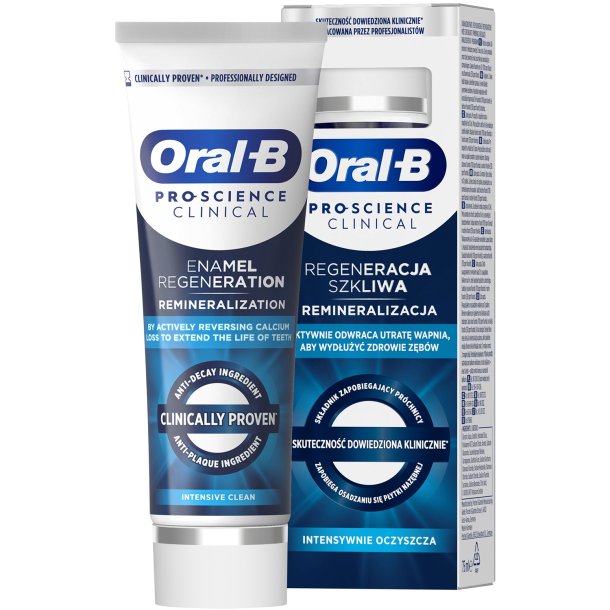 Oral-B Pro-Science Clinical Enamel Regeneration Intensive Clean – remineraliserande tandkr�m (75 ml)