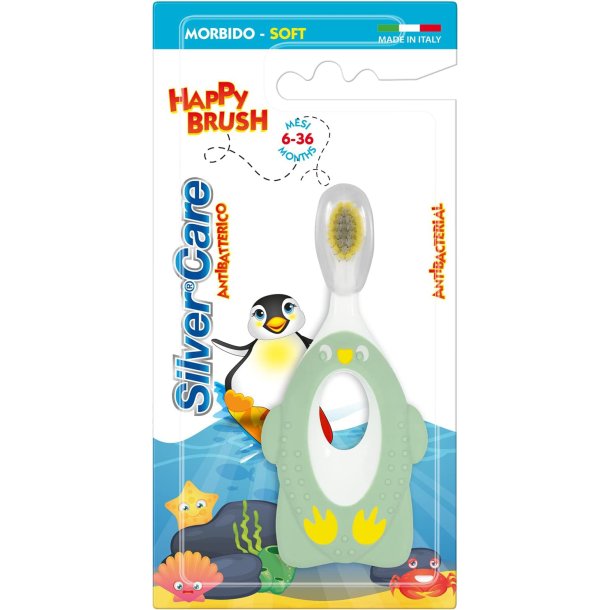 Silver Care Happy Brush B�rnetandb�rste 6-36 m�neder � Soft