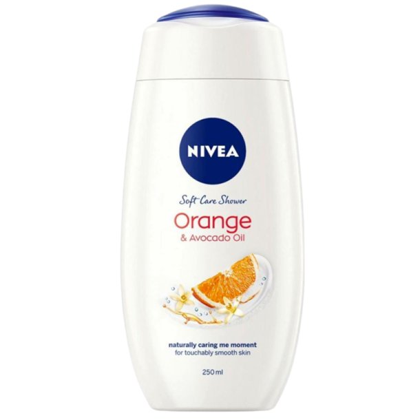 NIVEA Orange &amp; Avocado Oil Soft Care Shower � verzorgende douchegel met frisse sinaasappelgeur (250 ml)