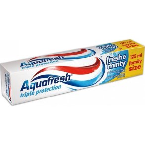 Kopi af Aquafresh Fresh & Minty tandkr�m 2 x 75 ml � Fr�schhet och skydd varje dag