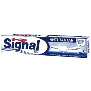 SIGNAL Anti Tartar Zahnpasta – hilft, die Bildung von Zahnstein zu reduzieren (125 ml)