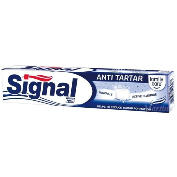 SIGNAL Anti Tartar Tandpasta – helpt de vorming van tandsteen te verminderen (125 ml)