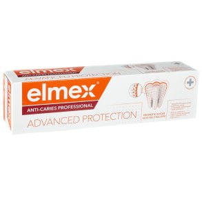 Elmex Anti-Caries Professional Advanced Protection Dentifrice au fluor contre les caries - 75 ml.