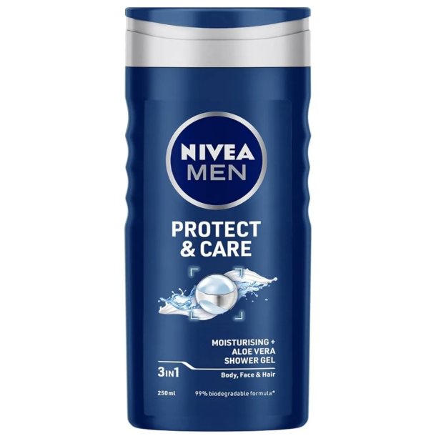 Nivea Men Protect &amp; Care Shower Gel 250 ml