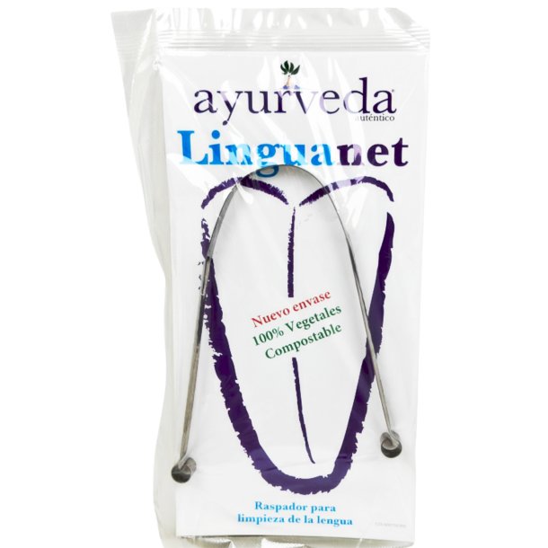 Ayurveda Aut�ntico Linguanet Tungeskraber i Rustfrit St�l