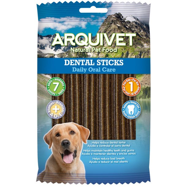 Arquivet Dental Sticks – t�gliche Kau-Sticks f�r Hunde, 7 St.
