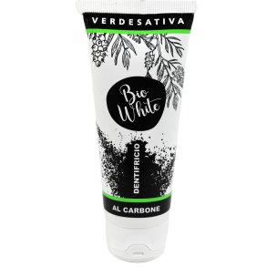 Verdesativa Bio White Bio-Zahnpasta mit Aktivkohle – 75 ml