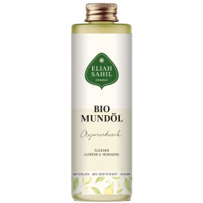 Oil Pulling Eliah Sahil Bio Eliah Sahil Bio -luomu ayurvedinen suunhoito�ljy oil pulling -menetelm��n – 100 ml