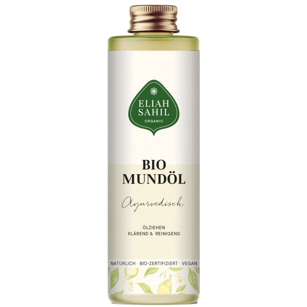 Oil Pulling Eliah Sahil Bio Eliah Sahil Bio -luomu ayurvedinen suunhoito�ljy oil pulling -menetelm��n – 100 ml