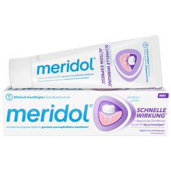 Meridol Express Action hammastahna �rtyneille ja herkille ikenille � nopea vaikutus (75 ml.)