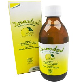 Dermodent mondwater met citroen, stevia, xylitol en propolis (250 ml)