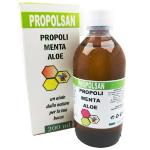 Propolsan mundskyl med propolis, mint og aloe vera � 200 ml
