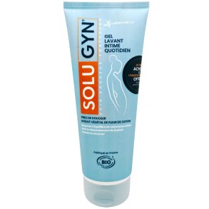 SoluGyn �kologisk intimvask med aloe vera og bomuldsblomst � 200 ml