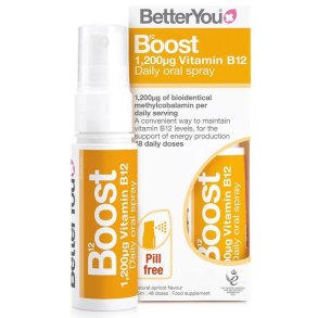 BetterYou Boost Vitamin B12 oral spray � 1200 �g � 25 ml
