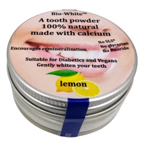 Kopi af Kopi af Bio-White �kologisk Peppermint tandpulver med xylitol � 35 g