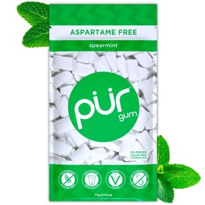 P�r Gum Spearmint sukkerfrit tyggegummi med 100% xylitol � 55 stk. / 77 g