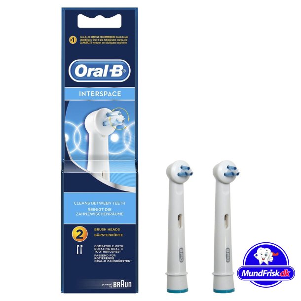 Oral-B Interspace Brstehoveder Til Mellemrum 2 stk.