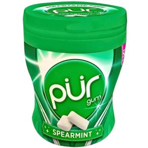 Kopi af P�r Gum Spearmint sukkerfrit tyggegummi med 100% xylitol � 55 stk. / 77 g