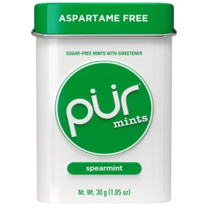 Kopi af Kopi af Kopi af Kopi af P�r Gum Spearmint sukkerfrit tyggegummi med 100% xylitol � 55 stk. / 77 g